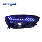 For 2012‑2015 Audi A6L Headlight Assembly, A7‑Style Full LED Headlamp With DRL, Sequential Turn Signal & Blue Start‑up Animation Upgrade
