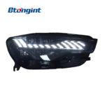 For 2012‑2015 Audi A6L Headlight Assembly, A7‑Style Full LED Headlamp With DRL, Sequential Turn Signal & Blue Start‑up Animation Upgrade