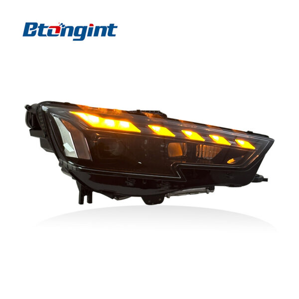 Headlight Assembly For Audi A4L 2017‑2019 Upgrade High‑Spec Matrix LED Headlight DRL Retrofit.