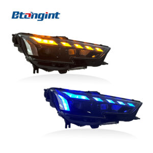 Headlight Assembly For Audi A4L 2017‑2019 Upgrade High‑Spec Matrix LED Headlight DRL Retrofit.
