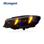 Headlight Assembly For BMW 3‑Series G20 G28 2020‑2022 Retrofit G22 Fangs Style DRL Headlamp