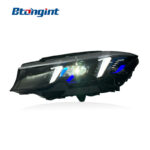 Headlight Assembly For BMW 3‑Series G20 G28 2020‑2022 Retrofit G22 Fangs Style DRL Headlamp