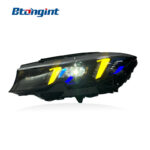 Headlight Assembly For BMW 3‑Series G20 G28 2020‑2022 Retrofit G22 Fangs Style DRL Headlamp