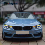 Headlight Assembly For BMW 5‑Series GT F07 2010‑2017 Retrofit LED Lens DRL LED Turn Signal