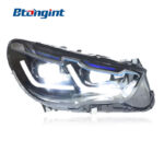 Headlight Assembly For BMW 5‑Series GT F07 2010‑2017 Retrofit LED Lens DRL LED Turn Signal