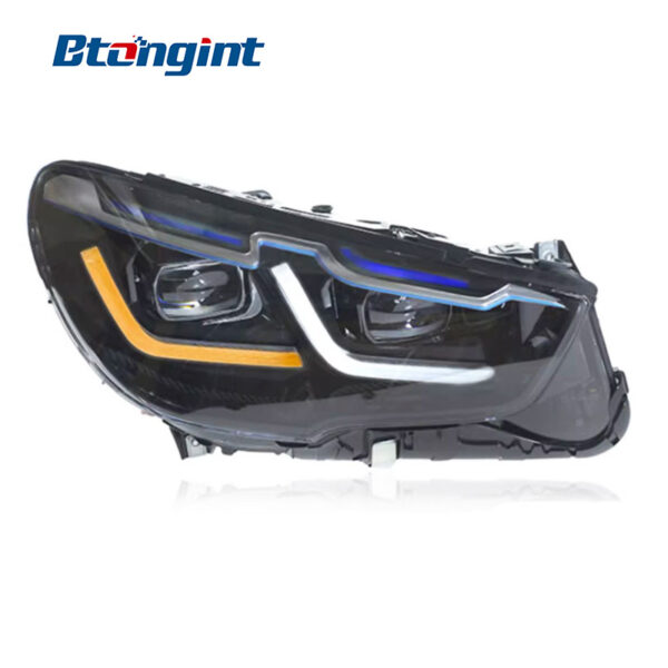 Headlight Assembly For BMW 5‑Series GT F07 2010‑2017 Retrofit LED Lens DRL LED Turn Signal