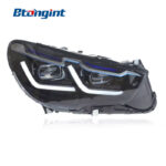 Headlight Assembly For BMW 5‑Series GT F07 2010‑2017 Retrofit LED Lens DRL LED Turn Signal