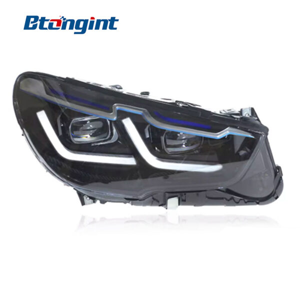 Headlight Assembly For BMW 5‑Series GT F07 2010‑2017 Retrofit LED Lens DRL LED Turn Signal