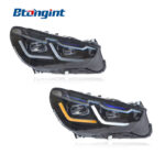 Headlight Assembly For BMW 5‑Series GT F07 2010‑2017 Retrofit LED Lens DRL LED Turn Signal
