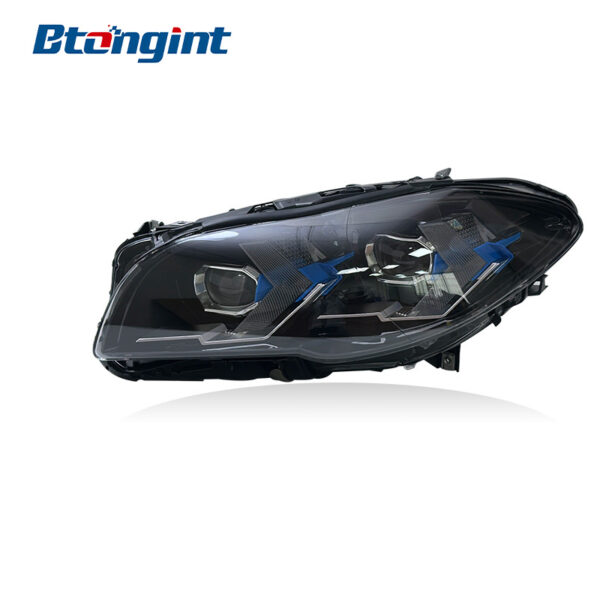 Headlight Assembly For BMW 5‑Series F10 F18 2011‑2017 Retrofit New‑Style Laser Lens LED DRL
