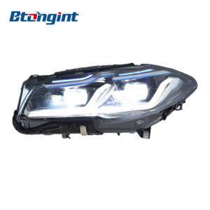 BT-520 11-17款宝马5系大灯总成F18 F10老改新款LED双光透镜日行灯(1)