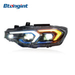 Headlight Assembly For BMW 3‑Series F30 F35 2013‑2018 Retrofit LED Laser Lens DRL Turn Signal