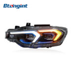 Headlight Assembly For BMW 3‑Series F30 F35 2013‑2018 Retrofit LED Laser Lens DRL Turn Signal