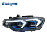 Headlight Assembly For BMW 3‑Series F30 F35 2013‑2018 Retrofit LED Laser Lens DRL Turn Signal