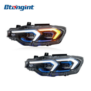 Headlight Assembly For BMW 3‑Series F30 F35 2013‑2018 Retrofit LED Laser Lens DRL Turn Signal