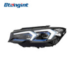 Headlight Assembly For BMW 3‑Series G20 G28 2019‑2023 Retrofit LED Lens New‑Style DRL Turn Signal
