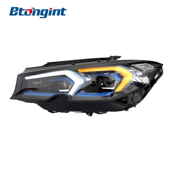 Headlight Assembly For BMW 3‑Series G20 G28 2019‑2023 Retrofit LED Lens New‑Style DRL Turn Signal