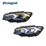 Headlight Assembly For BMW 3‑Series G20 G28 2019‑2023 Retrofit LED Lens New‑Style DRL Turn Signal