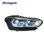 Headlight Assembly For BMW X5 G05 2019‑2023 Retrofit High‑Spec LED Lens DRL Turn Signal
