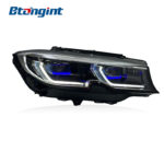 Headlight Assembly For BMW 3‑Series G20 G28 2019‑2022 Retrofit High‑Spec Laser LED DRL Turn Signal