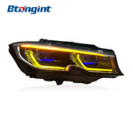 Headlight Assembly For BMW 3‑Series G20 G28 2019‑2022 Retrofit High‑Spec Laser LED DRL Turn Signal