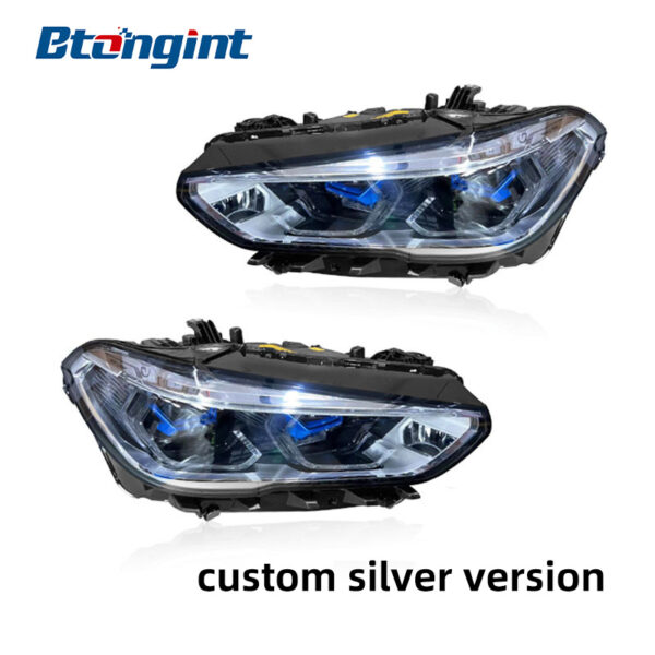 Headlight Assembly For New BMW X5 G05 2019‑2022 Original‑Style Laser Headlamp, Low‑Spec To High‑Spec Direct Upgrade