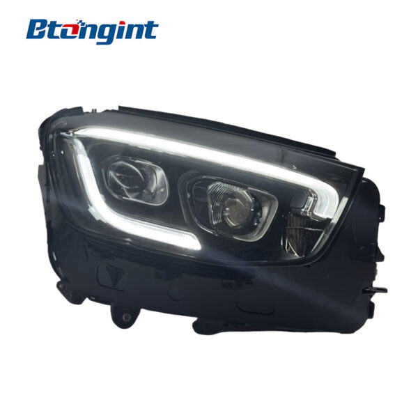 Headlight Assembly For Mercedes‑Benz GLC 2016‑2022 Retrofit New High‑Spec LED DRL Headlamp