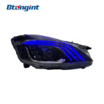 Headlight Assembly For Mercedes‑Benz S‑Class W221 2006‑2012 Retrofit Maybach‑Style LED Headlamp With DRL