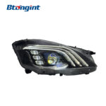 Headlight Assembly For Mercedes‑Benz S‑Class W221 2006‑2012 Retrofit Maybach‑Style LED Headlamp With DRL