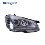 Headlight Assembly For Mercedes‑Benz S‑Class W221 S300 S350 Retrofit New LED DRL & LED Turn Signal