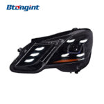 Headlight Assembly For Mercedes‑Benz E‑Class W212 2010‑2012 Retrofit LED Headlight Lens DRL & Sequential Turn Signal