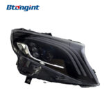 Headlight Assembly For Mercedes‑Benz V‑Class Vito 2016‑2023 Retrofit Maybach‑Style LED Headlamp DRL & Sequential Light