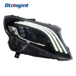 Headlight Assembly For Mercedes‑Benz V‑Class Vito 2016‑2023 Retrofit Maybach‑Style LED Headlamp DRL & Sequential Light