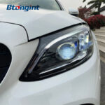 Headlight Assembly For Mercedes‑Benz C‑Class W205 2015‑2021 C180 C200 C260 Retrofit High‑Spec LED Headlamp