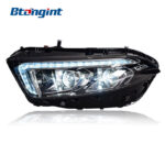 Headlight Assembly For Mercedes‑Benz A‑Class 2019 A180L Retrofit DRL & Sequential Turn Signal