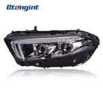 Headlight Assembly For Mercedes‑Benz A‑Class 2019 A180L Retrofit DRL & Sequential Turn Signal