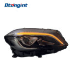 Headlight Assembly For Mercedes‑Benz A‑Class W176 2013‑2018 Retrofit AMG‑Style LED Lens Headlamp