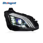 Headlight Assembly For Mercedes‑Benz E‑Class W213 2016‑2020 E200 E260 Retrofit S‑Class Maybach‑Style LED Headlamp