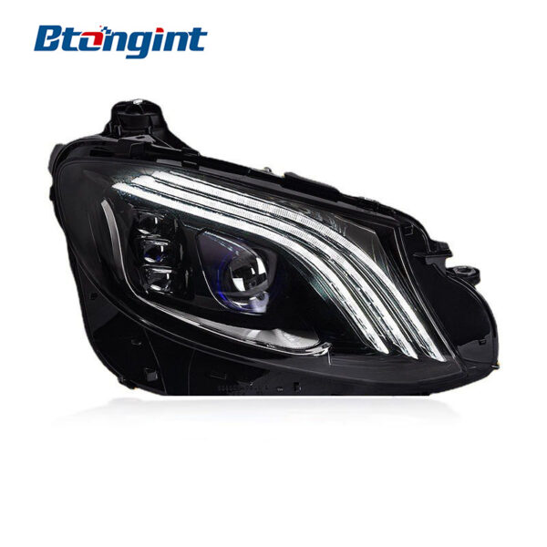 Headlight Assembly For Mercedes‑Benz E‑Class W213 2016‑2020 E200 E260 Retrofit S‑Class Maybach‑Style LED Headlamp