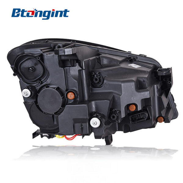 Headlight Assembly For Mercedes‑Benz GLA 2016‑2019 Retrofit Maybach‑Style LED DRL Lens Headlamp