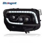 Headlight Assembly For Mercedes‑Benz GLB 2020‑2022 Retrofit LED Lens Headlamp DRL Sequential Turn
