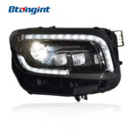 Headlight Assembly For Mercedes‑Benz GLB 2020‑2022 Retrofit LED Lens Headlamp DRL Sequential Turn