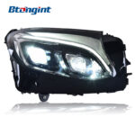 Headlight Assembly For Mercedes‑Benz GLC W253 2016‑2019 Retrofit LED Lens Headlamp
