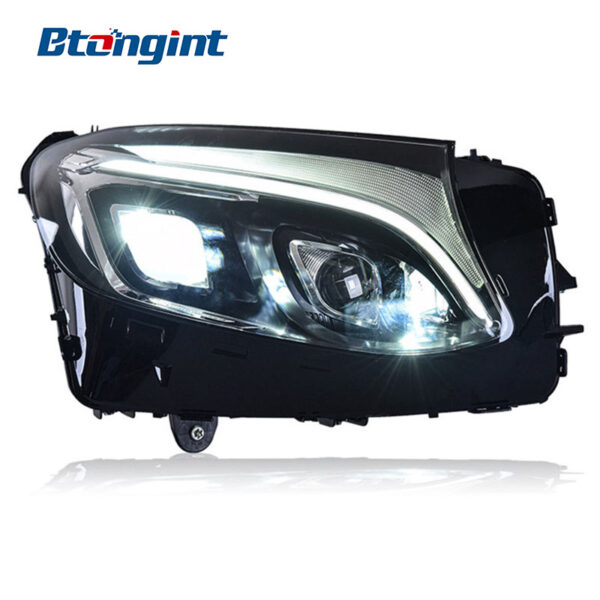 Headlight Assembly For Mercedes‑Benz GLC W253 2016‑2019 Retrofit LED Lens Headlamp