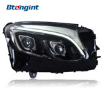 Headlight Assembly For Mercedes‑Benz GLC W253 2016‑2019 Retrofit LED Lens Headlamp