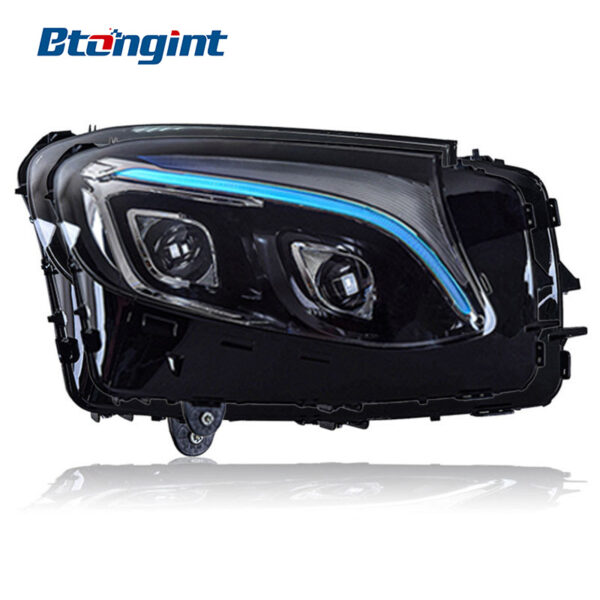 Headlight Assembly For Mercedes‑Benz GLC W253 2016‑2019 Retrofit LED Lens Headlamp