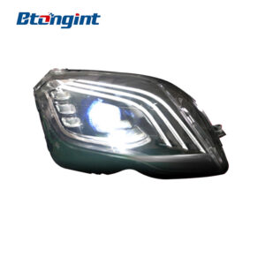 Headlight Assembly For Mercedes‑Benz GLK 2013‑2015 GLK200/260/300 Retrofit Maybach‑Style LED DRL