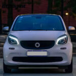 Headlight Assembly For Mercedes‑Benz Smart Retrofit One‑Touch Blue DRL LED Lens Headlamp