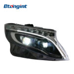 Headlight Assembly For Mercedes‑Benz VITO Retrofit High‑Spec LED DRL LED Lens Headlamp