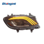 Headlight Assembly For Mercedes‑Benz Sprinter Retrofit Maybach‑Style LED DRL With Laser Lens